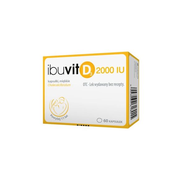 Ibuvit D3 2000 IU kapsułki miękkie 60 szt