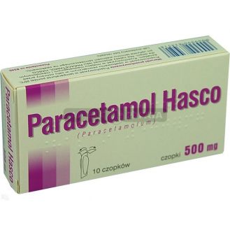 Paracetamol Hasco, czopki...