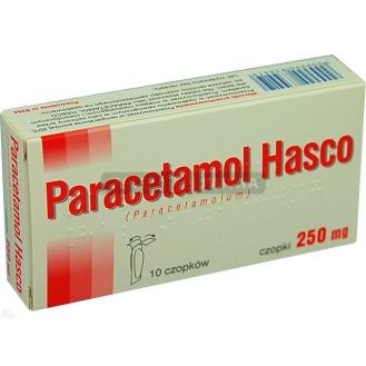 Paracetamol Hasco, czopki...