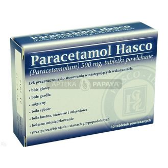 Paracetamol Hasco, tabletki...