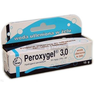 Peroxygel, woda utleniona w...