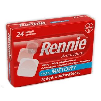 Rennie Antacidum, tabletki...