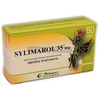 Sylimarol, drażetki 0,035...