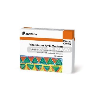 Vitaminum A+E Medana, 2500...