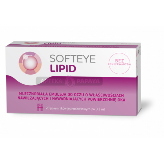 Softeye Lipid, emulsja do...