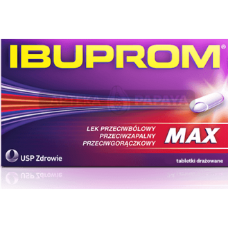  Ibuprom Max, tabletki, 400...