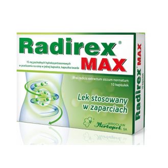 Radirex Max, kapsułki, 10 szt.