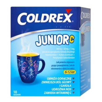 Coldrex Junior C, proszek...