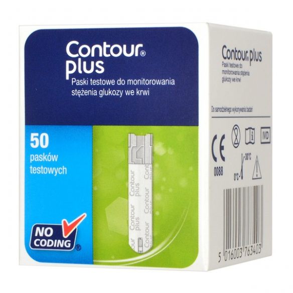 Contour Plus, test paskowy, 50 szt.