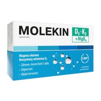 Molekin D3 + K2 + MgB6,...