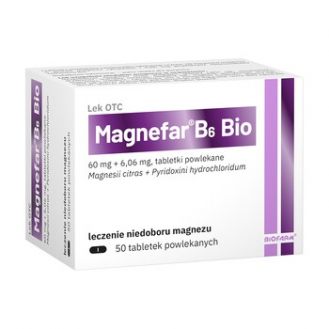 Magnefar B6 Bio, tabletki...