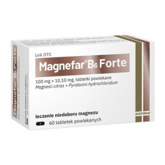Magnefar B6 Forte, tabletki...