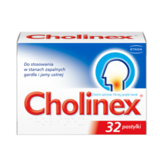 Cholinex,150 mg, pastylki...