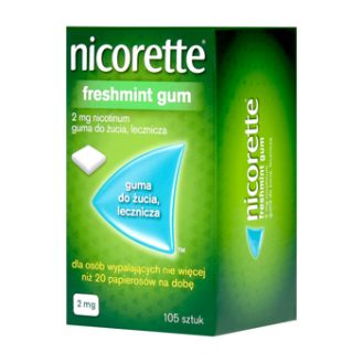 Nicorette Freshmint, gumy...