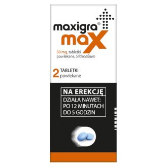 Maxigra Max, tabletki...