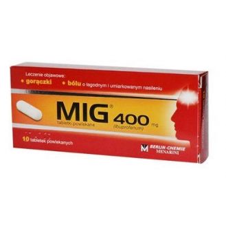 Mig 400 mg, tabletki...