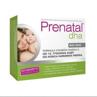 Prenatal DHA, kapsułki, 60...