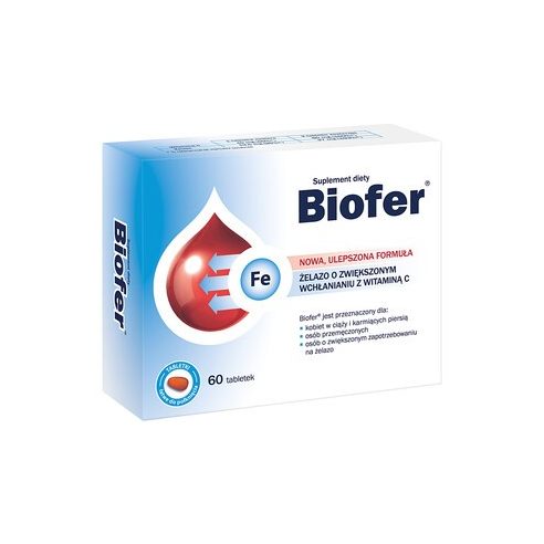Biofer, tabletki, 60 szt.
