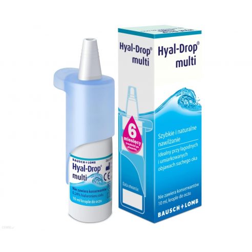 Hyal Drop Multi, krople do oczu, 10 ml