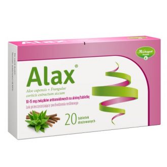 Alax, tabletki drażowane,...