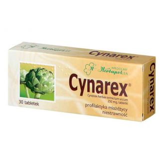 Cynarex 250 mg, tabletki,...