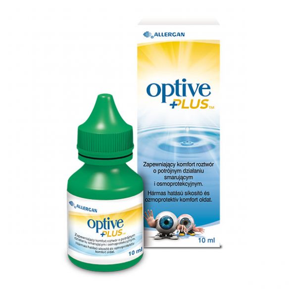 Optive Plus, krople do oczu, 10 ml