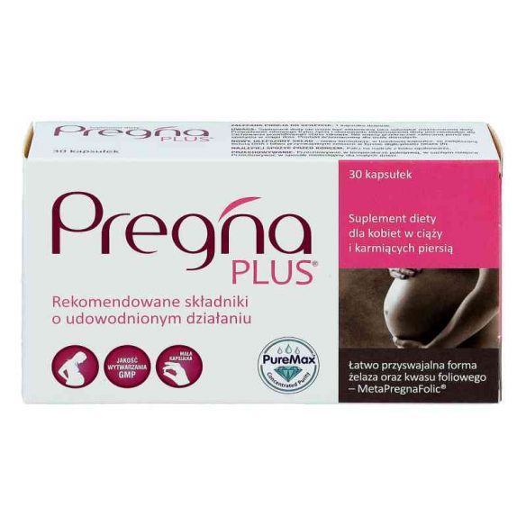 Pregna Plus, kapsułki, 30 szt

