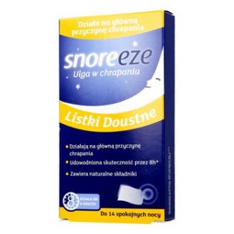 Snoreeze, listki doustne,...