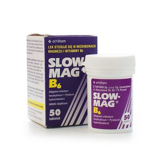 Slow-Mag B6, tabletki...