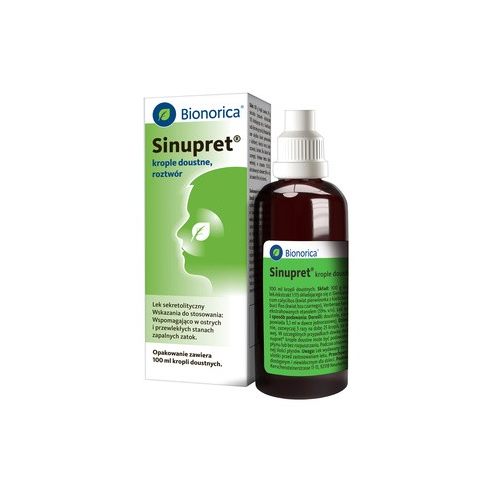 Sinupret, krople, 100 ml