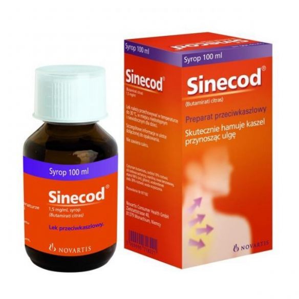 Sinecod, syrop, 100 ml