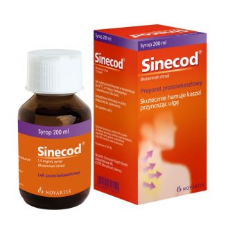 Sinecod, syrop 1,5 mg/ml,...