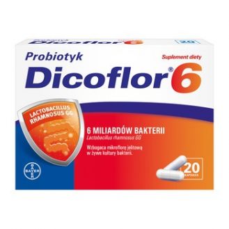 Dicoflor 6, kapsułki,  20 szt