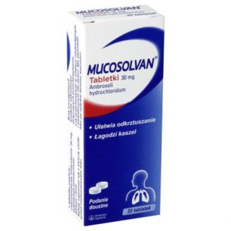 Mucosolvan 30 mg, tabletki...