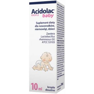 Acidolac Baby, krople, 10 ml