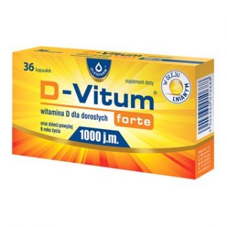 D-Vitum Forte, witaminy D...