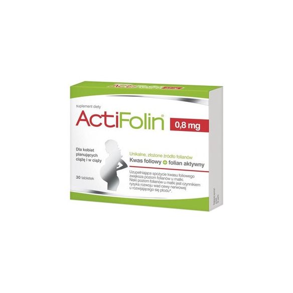 ActiFolin, tabletki 0,8mg, 30szt