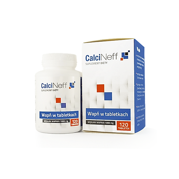 Calcineff Ca2+, tabletki, 120szt