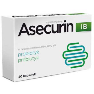 Asecurin IB, kapsułki, 20 szt