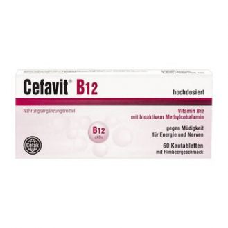 Cefavit B12, tabletki do...