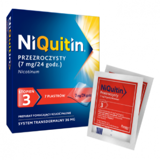 Niquitin Plaster Stopień 3,...