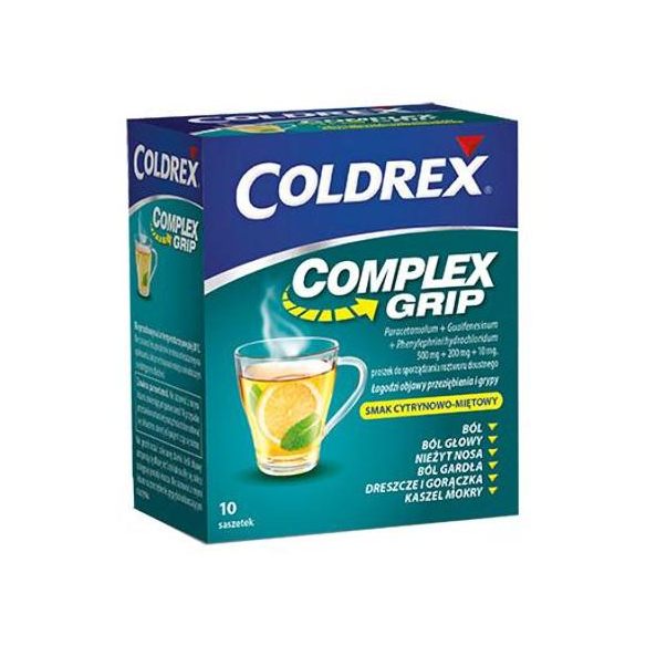 Coldrex Complex Grip, saszetki, 10szt