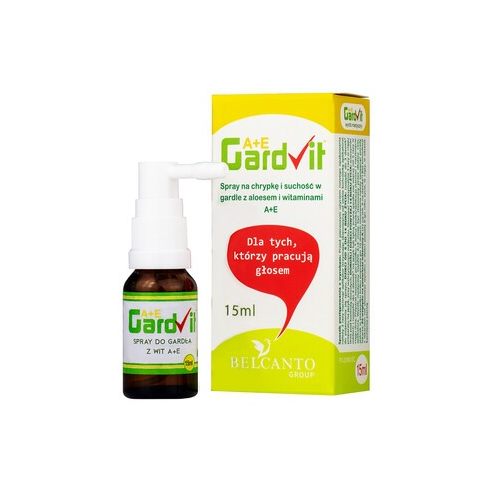 Gardvit A+E, spray do gardła, 15ml