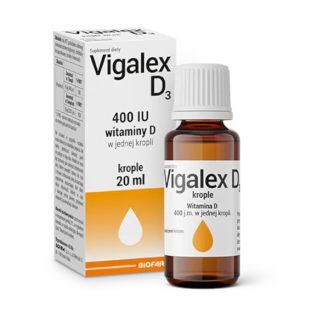 Vigalex D3, krople, 20ml