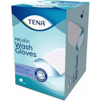 Tena Wet Wash Gloves,...