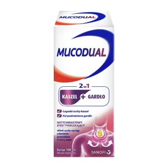 Mucodual, syrop 2w1, 100ml