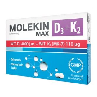 Molekin D3+k2 Max, tabletki...