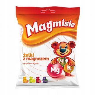 Magmisie Żelki 4 smaki, 120g, 