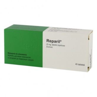 Reparil 20mg, tabletki...