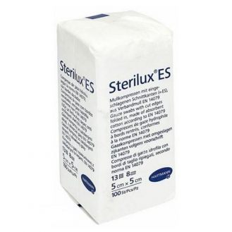 Sterilux, kompresy gazowe...